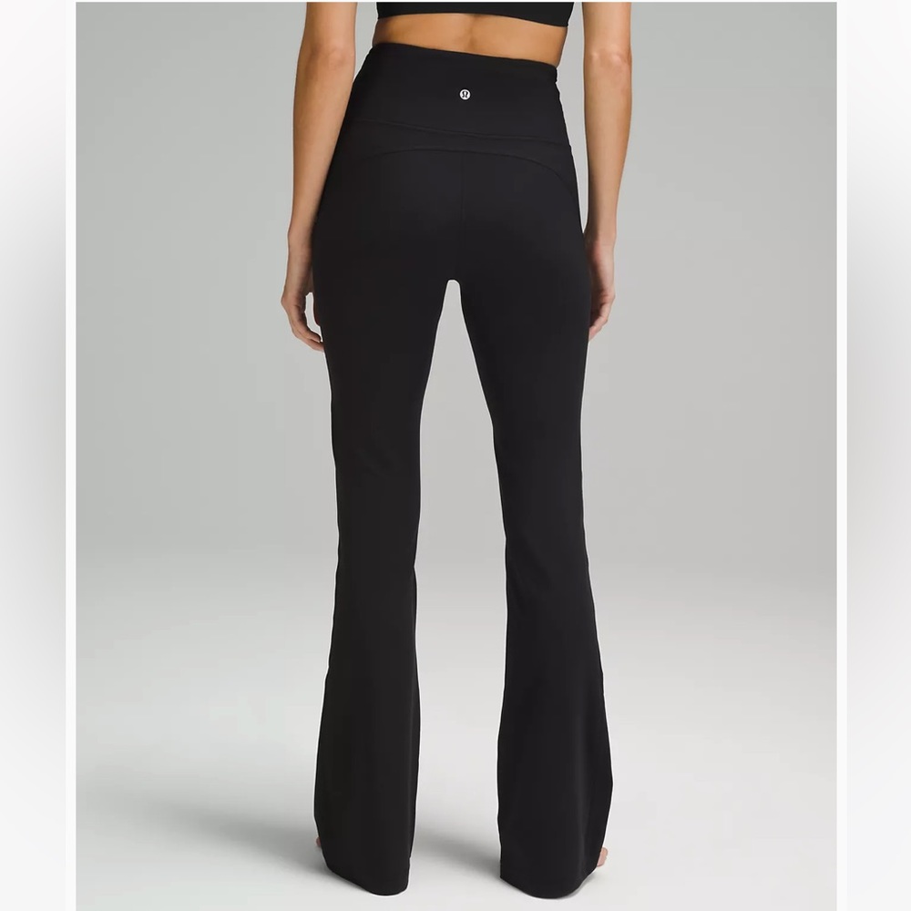 Lululemon Groove Super-High-Rise Flared Pant Nulu Regular